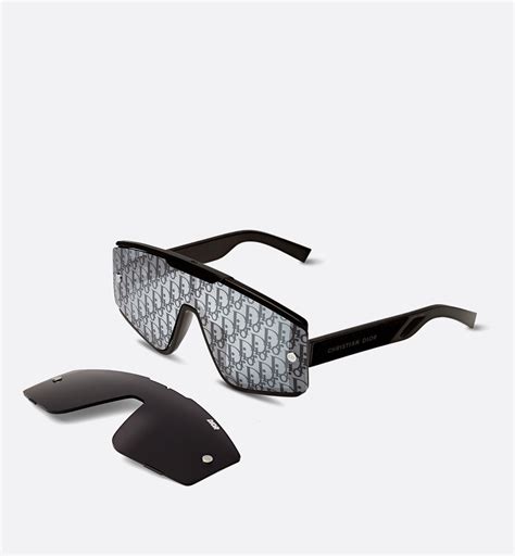 Diorxtrem MU Black Mask Sunglasses with Interchangeable .